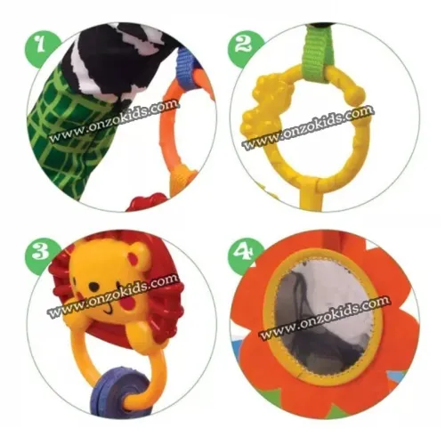 Tapis déveil et de jeu pour bébé - Hippo Baby