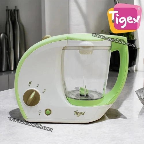 Robot mixeur cuiseur vapeur une seule lame Mini chef | Tigex