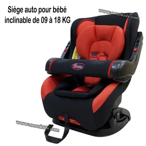 Siège auto pour bébé inclinable Naissance à 18 Kg