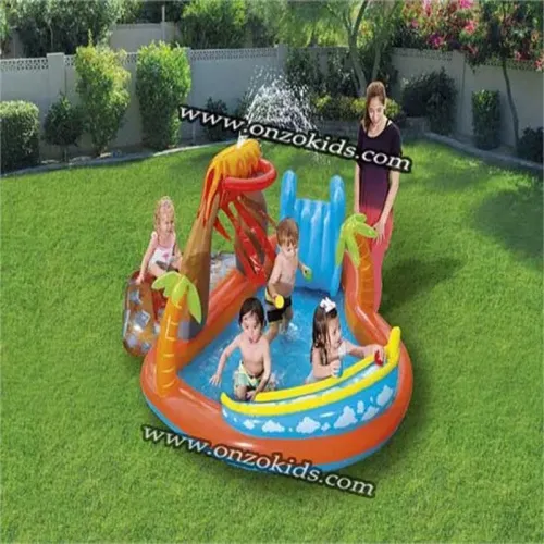 Piscine avec Toboggan 265x265x104 cm Bestway