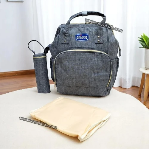 Sac à maman style sac à dos 3 pièces
