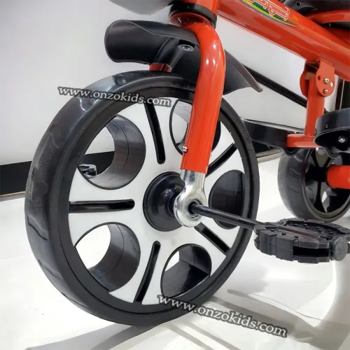 Vélo poussette avec auvent musical