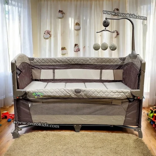 Lit parc cododo 2en1 avec jouet pour bébé : Mini pouce