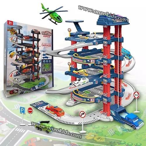 Garage - Circuit de voiture 82 PCS