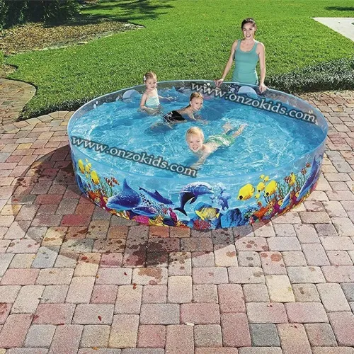 Piscine hors sol ronde Fill n Fun Odissey 244 x 46 cm -Bestway
