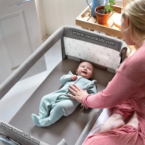 Lit cododo & Berceau Rommie Glide avec hauteur réglable pour bébé | Joie