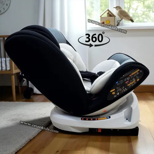 Siège Auto Pivotant Rotatif 360 ISOFIX pour Bébé 0-36 kg - Kattrie