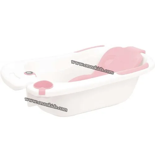 Baignoire bébé sur pied avec support et thermomètre – Olmitos