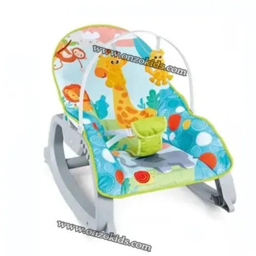 Transat musical vibrant pour bébé avec table CARDANO