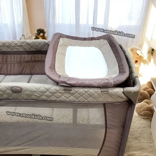 Lit parc cododo 2en1 avec jouet pour bébé : Mini pouce