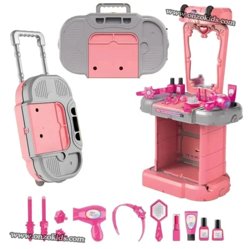 Coiffeuse valise 3en1