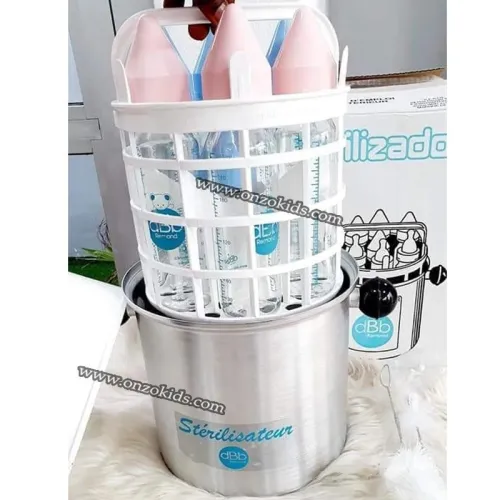 Stérilisateur à gaz + 6 biberons - DBB remond