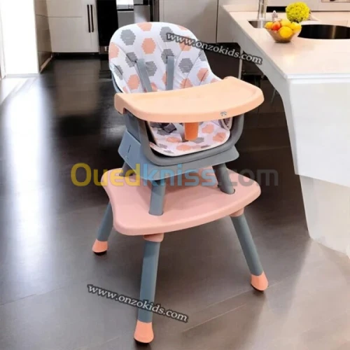 Chaise haute pour bébé 6en1 - Mini pouce
