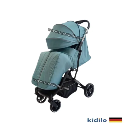 Poussette de luxe Compacte avec cache Pieds pour voyage - kidilo