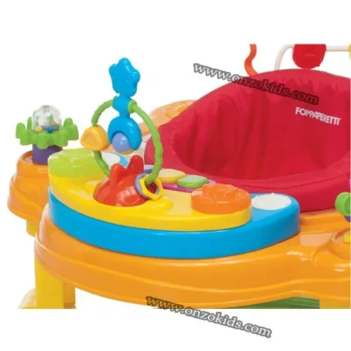 Foppapedretti Playgio Trotteur pour enfants de 6 mois à 12 kg, multicolore