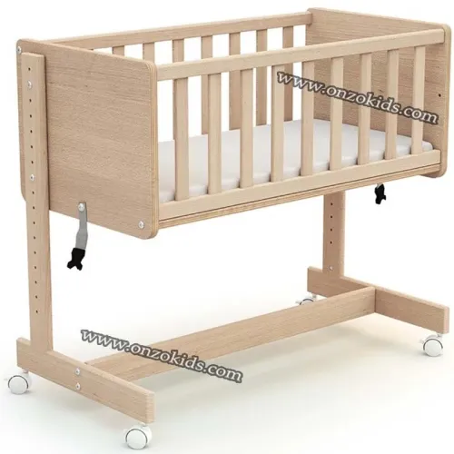 Berceau, Lit cododo, Bureau en bois hêtre 4en1