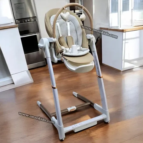 chaise haute balançoire 3 en 1 pour bébé  kidilo
