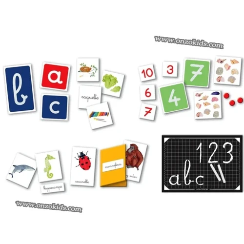 Coffret de jeux montessori - Clementoni
