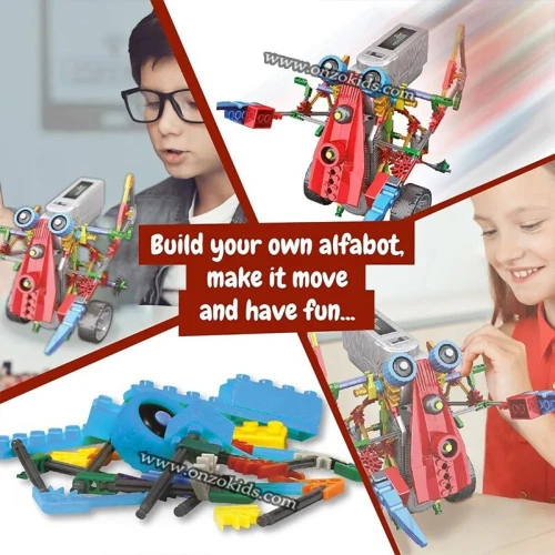 Jouet de construction Robot-Alfab