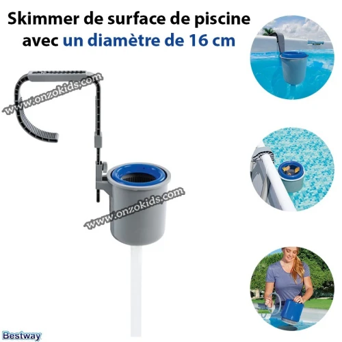 Skimmer de surface de piscine avec un diamètre de 16 cm | Bestway
