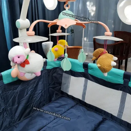 Mobile musical pour bébé avec lumières