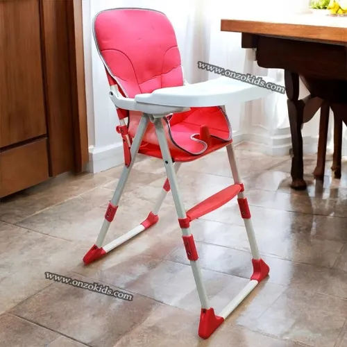 Chaise haute à manger deux niveaux - Olive
