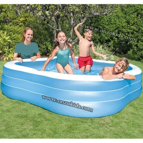 Piscine familiale Beach Wave 229 x 229 x 56 cm -Intex