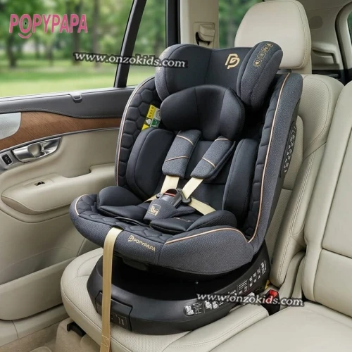 Siège Auto ISOFIX pivotant 360 Avec Bras De Fixation 0-36 kg - POPYPAPA