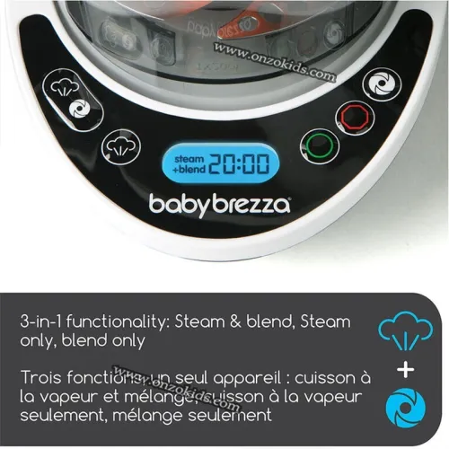 Vaporisateur, Robot Cuiseur pour bébé Deluxe - Baby Brezza
