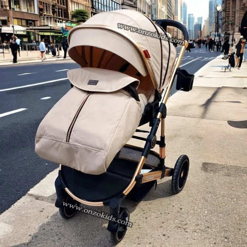 Poussette Rèversible 3 Pièces avec Maxi cosi et sac à Langer-Popypapa