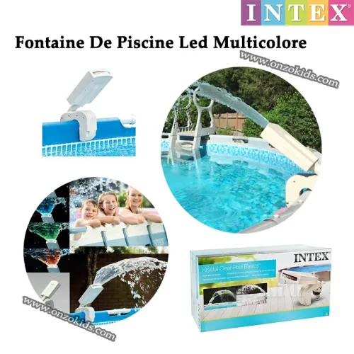 Cascade, Fontaine de Piscine LED Multicolore - Intex