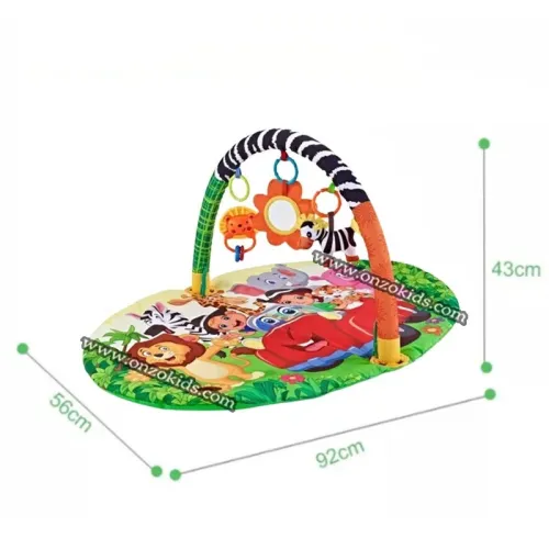 Tapis déveil et de jeu pour bébé - Hippo Baby