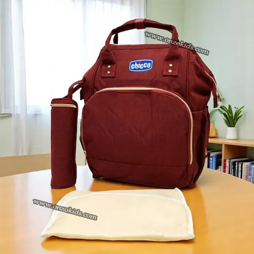 Sac à maman style sac à dos 3 pièces