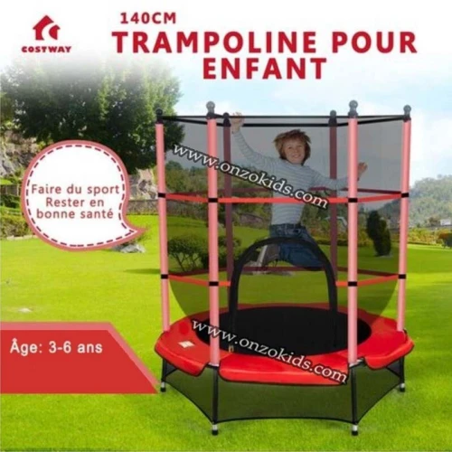 Trampoline pour enfants 1,40 m charge max. 45 KG