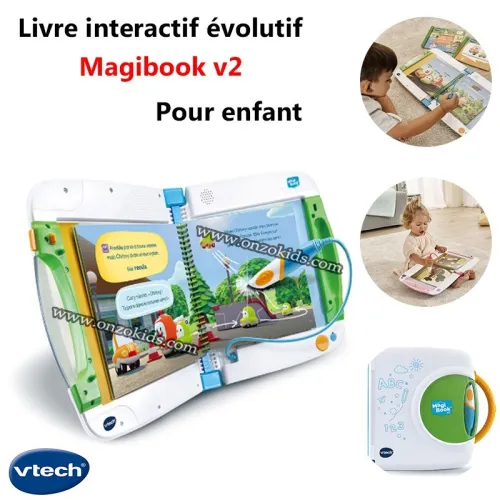 Livre interactif évolutif Magibook v2 pour enfant | Vtech