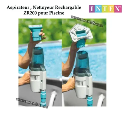 Aspirateur , Nettoyeur Rechargable ZR200 pour Piscine - Intex