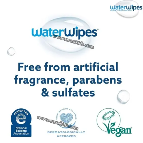 Lingettes nettoyantes pour bébés Water Wipes