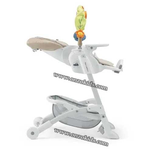 Chaise haute Istante réglable en 8 hauteurs  Cam