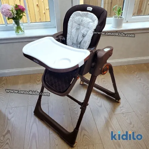 Chaise haute, Balançoire Électrique, Bluetooth Avec Télécommande - Kidilo