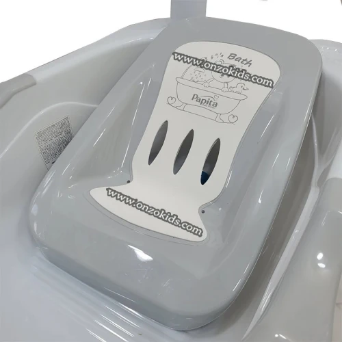 Baignoire 3 en 1 avec Support + Tasse pour bébé | Papita