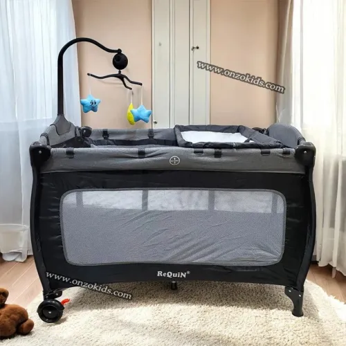 Lit Parc 2 Niveaux pour bébé - DUBOIS