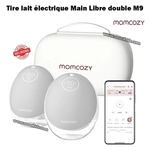 Tire lait électrique Main Libre double M9 - Momcozy