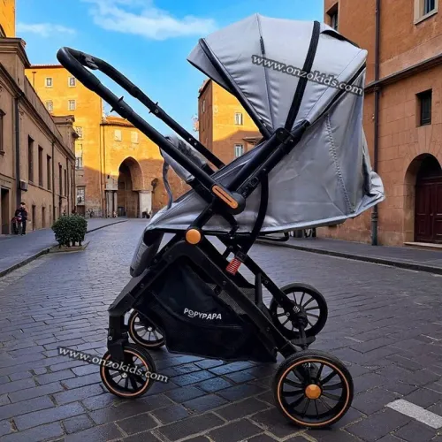 Poussette compacte valise réversible de luxe Vidalia - Popypapa