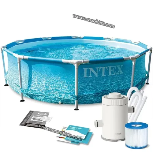 Piscine Métal Beachside 3.05 x 0.76 m- Intex