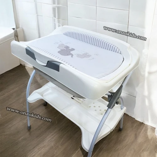 Baignoire, Table à langer 2en1 anatomique pour bébé ELIOS