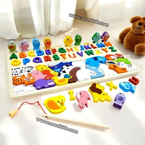 Puzzle de Cognition en bois pour enfant