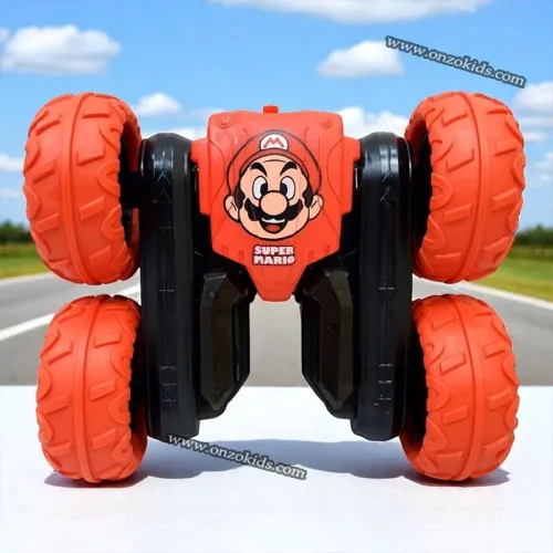 Voiture de cascade télécommandée rechargeable Super Mario