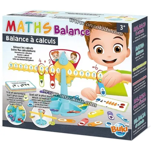 Balance à calculs pour apprendre les mathématiques -Buki France