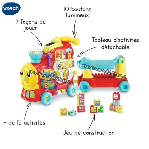 Mon trotti train Maxiloco 7en1 Vtech