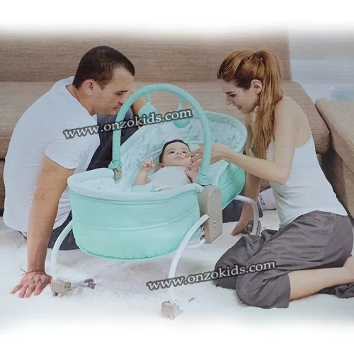 Berceau balançoire pour bébé 3en1 - Maribel